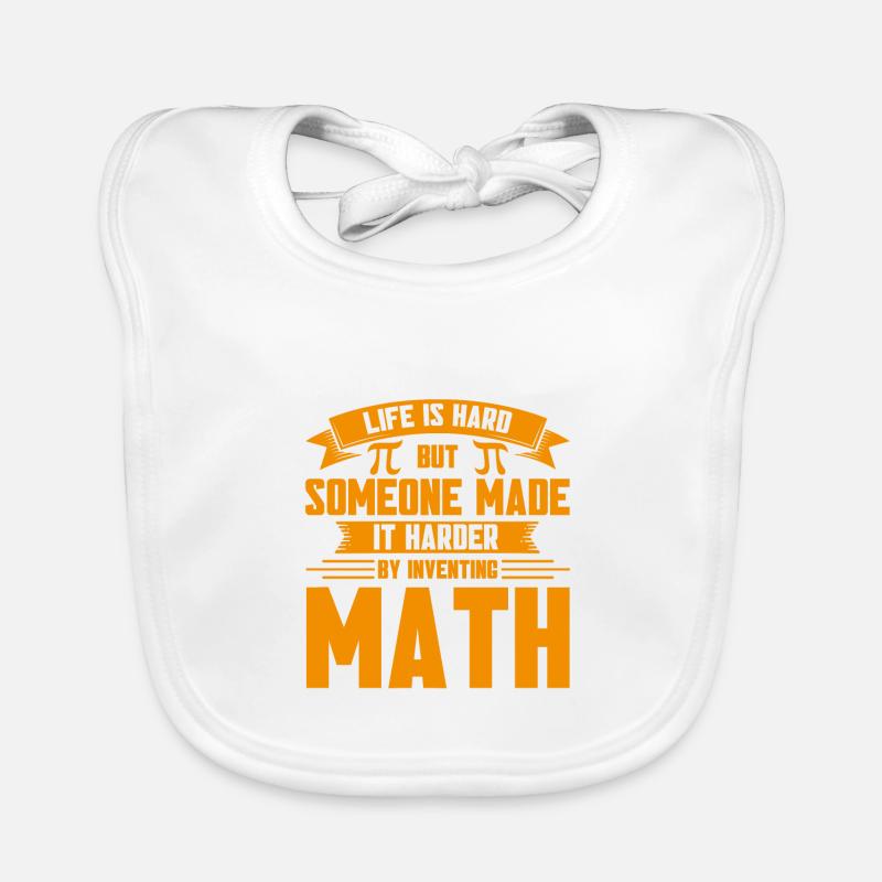 Math Mathématiques Sciences Math Cadeau Bavoir bio Bébé