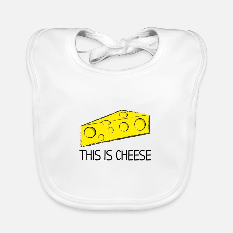 C’est du fromage Bavoir bio Bébé
