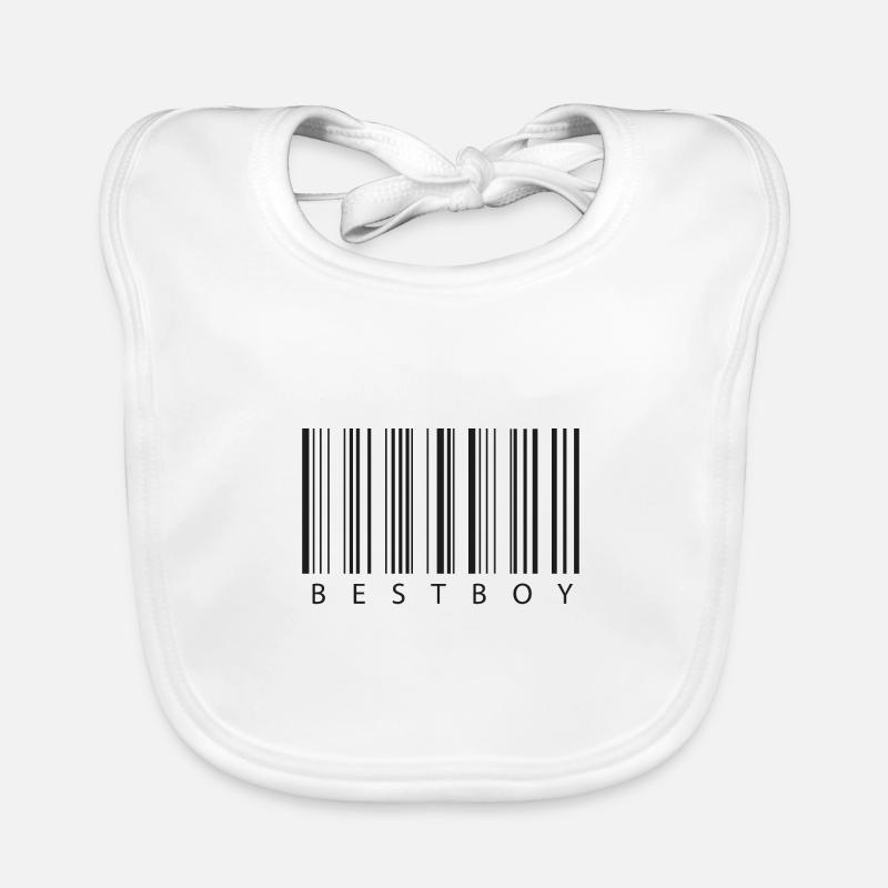 Bestboy Barcode - meilleur ami Bavoir bio Bébé
