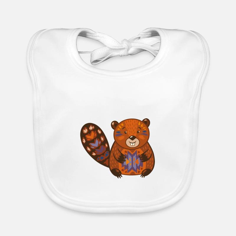 Wildtiere Baby Bio-Lätzchen