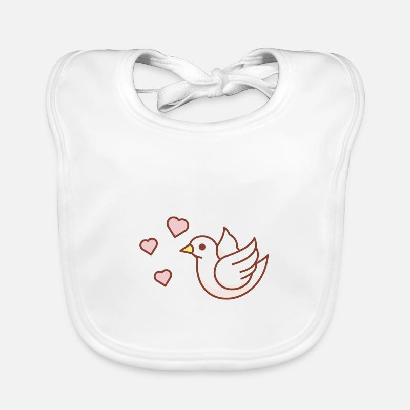 Taube Baby Bio-Lätzchen