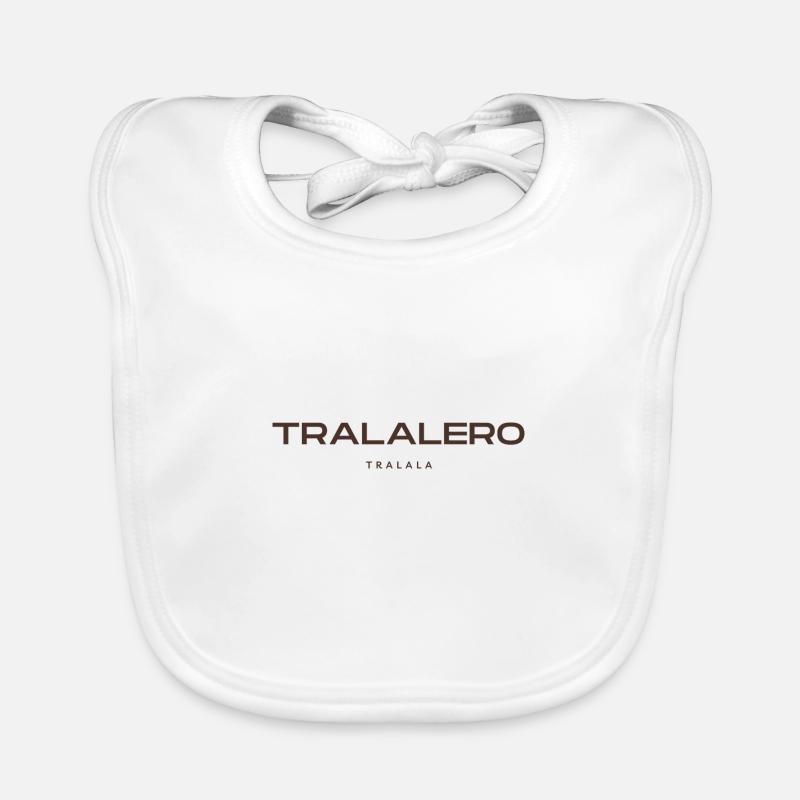 Tralalero Tralala Organic Baby Bibs