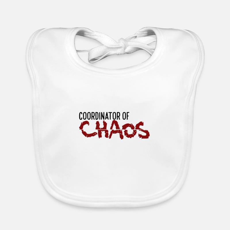 manager - Organic Baby Bibs - white