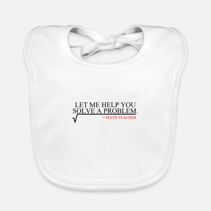 Enseignants Bavoir bio Bébé