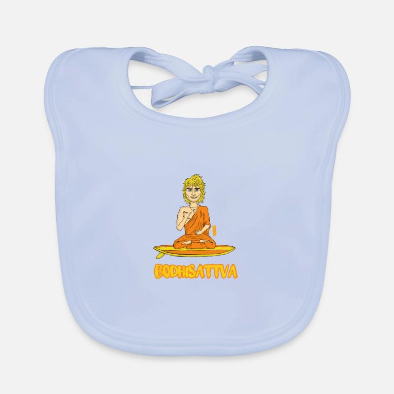 bodhisattva bodhi nirvana Baby Bio-Lätzchen