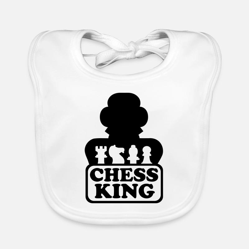 Chess King Schach Baby Bio-Lätzchen