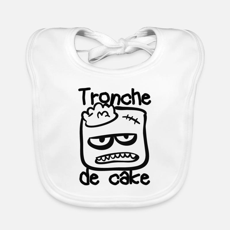 Tronche de cake Bavoir bio Bébé