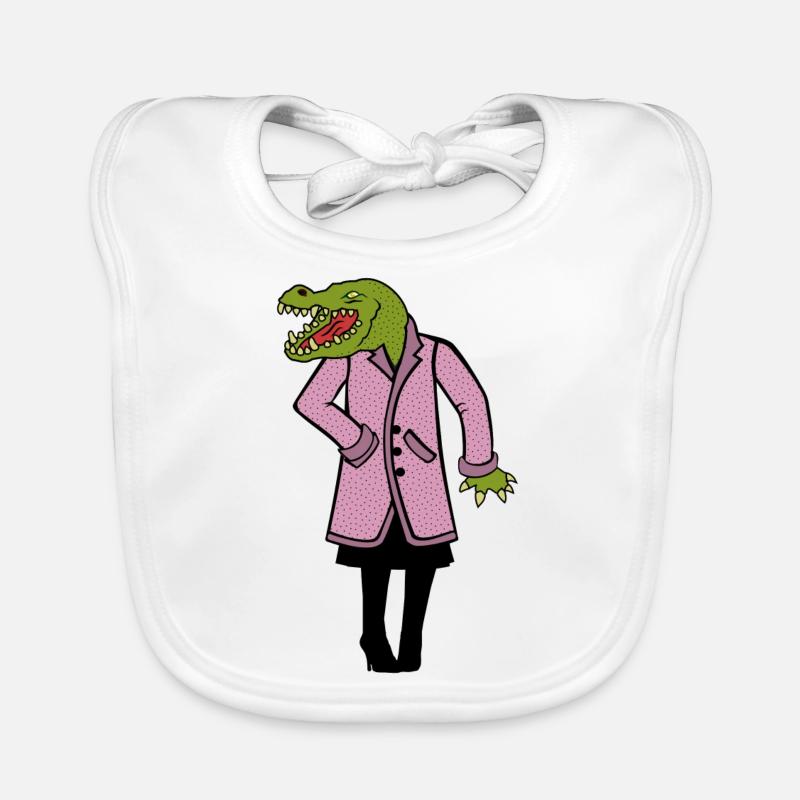 Croco 80 Bavoir bio Bébé