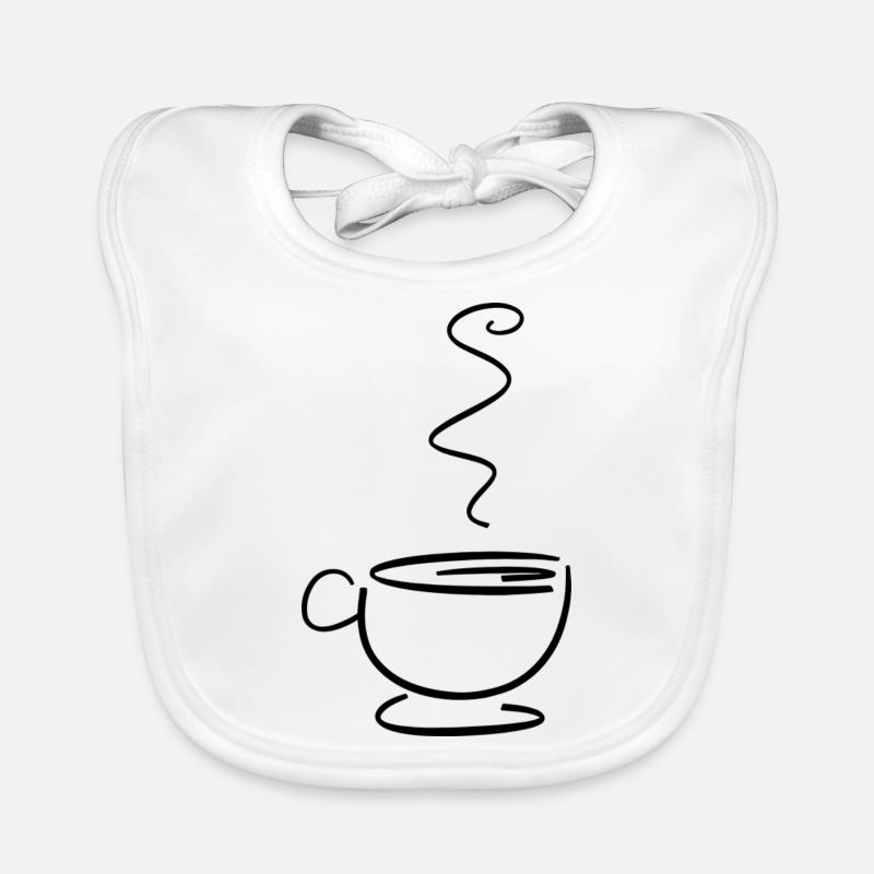 Kaffee Baby Bio-Lätzchen