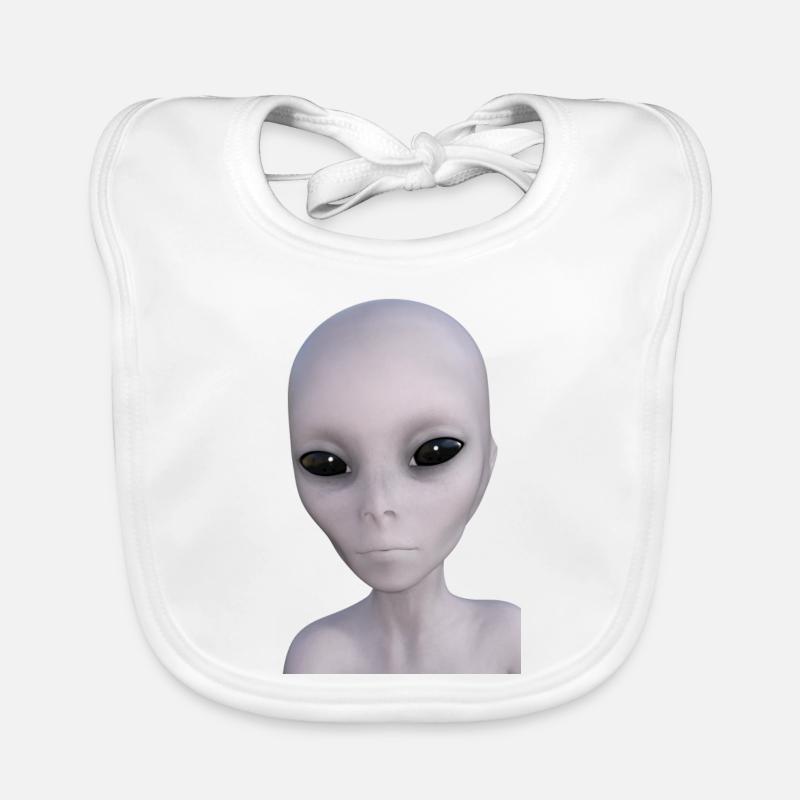 Alien Baby Bio-Lätzchen