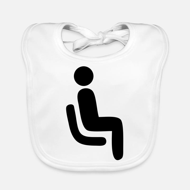 Reisen - Sitzen Baby Bio-Lätzchen