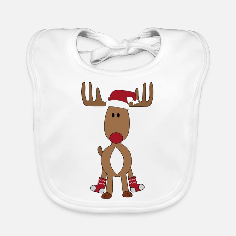 Orignal drôle pour Noël Bavoir bio Bébé