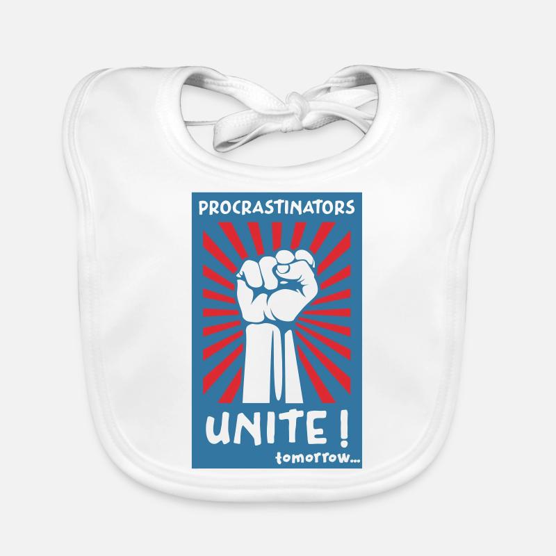 Procrastinators Unite! Tomorrow. Baby Bio-Lätzchen