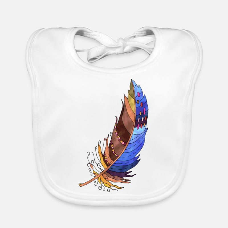 Feather Organic Baby Bibs