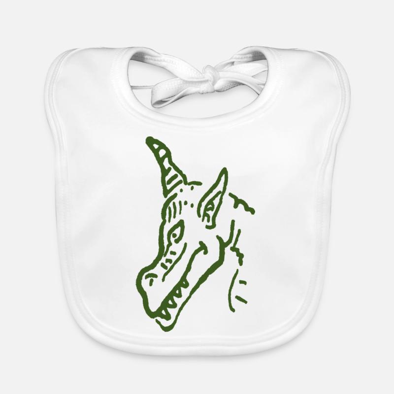 Monstre Bavoir bio Bébé