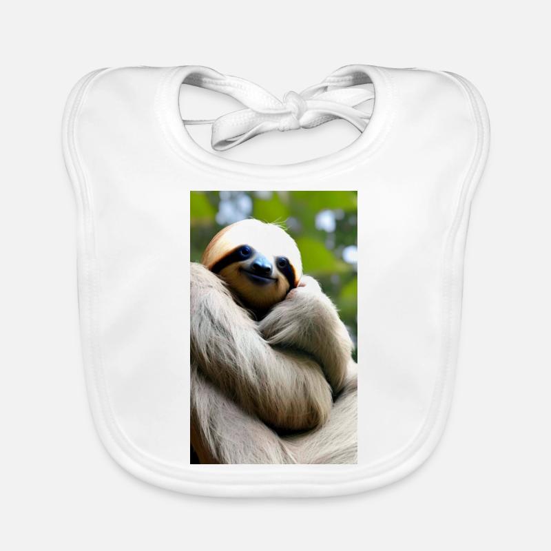 Faultier Folivora Baby Bio-Lätzchen