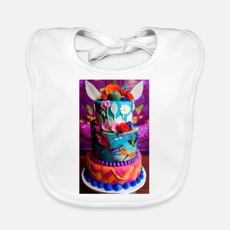 Super gâteau pour célébrer Bavoir bio Bébé