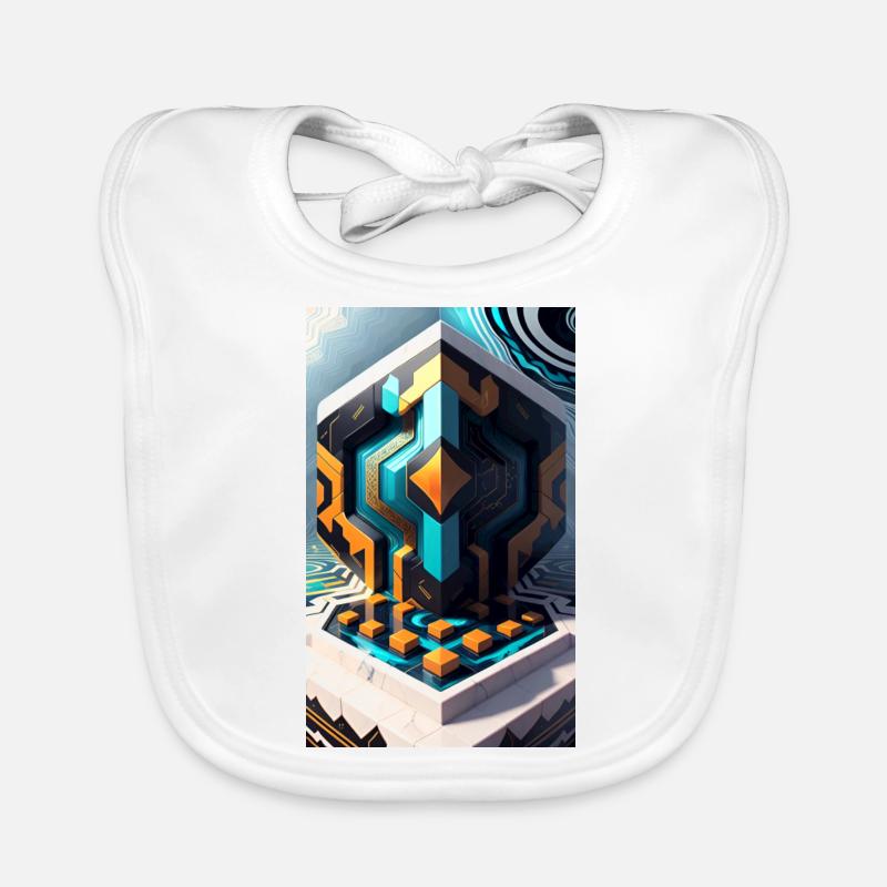 Formes mystiques Bavoir bio Bébé