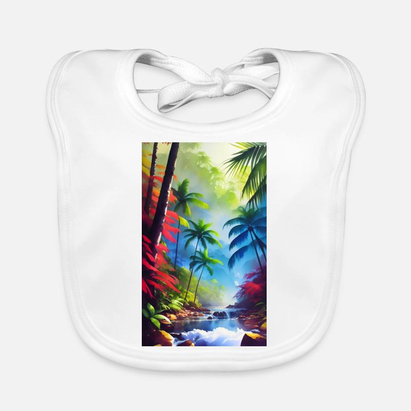 Caribbean Organic Baby Bibs