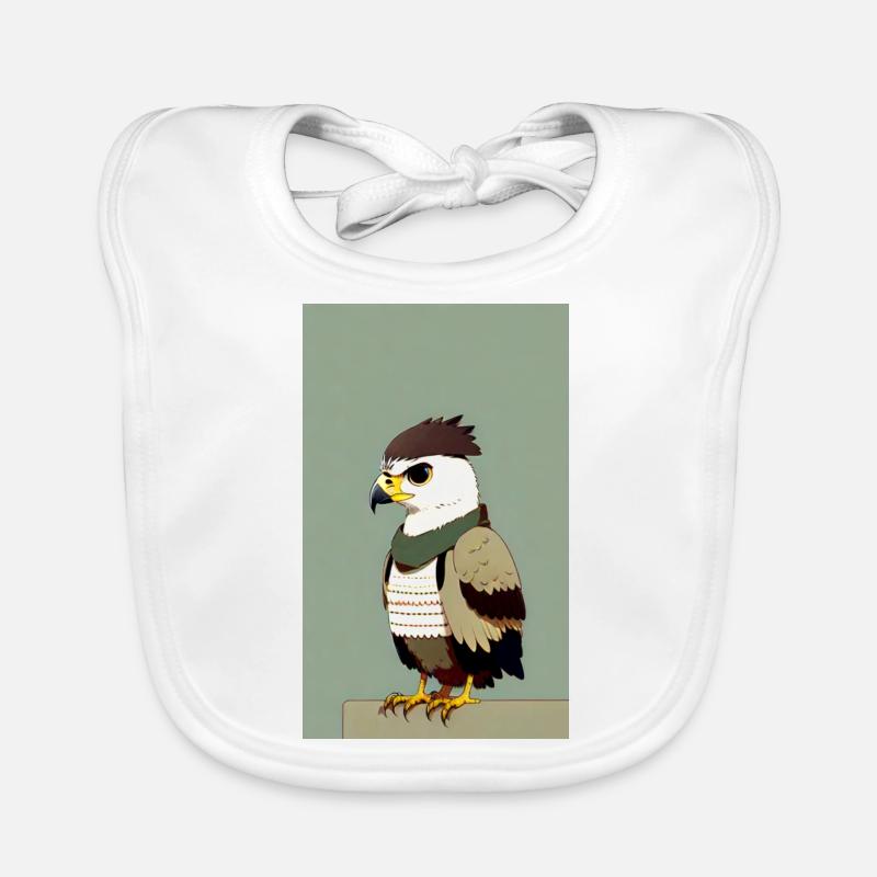 Aigle | Oiseaux | Liberté | Animaux Bavoir bio Bébé