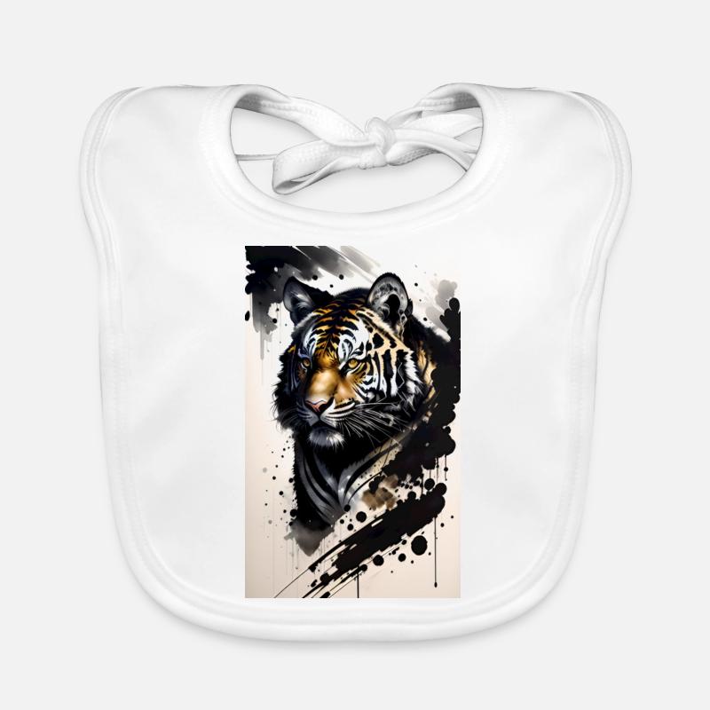 Tiger | Animal | Predator | Roar | King | Asia Organic Baby Bibs