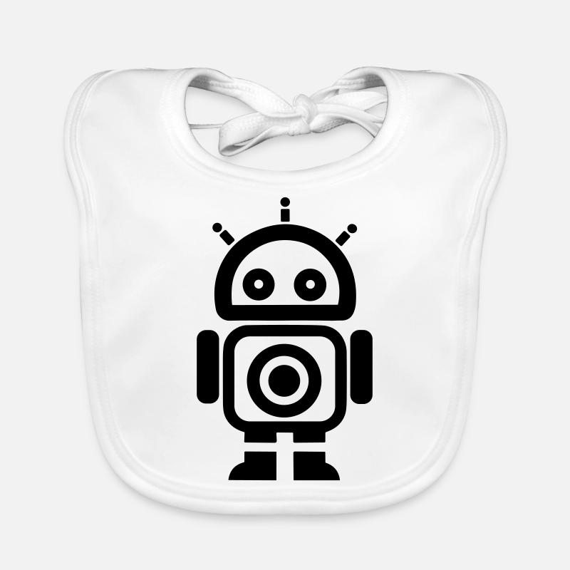 Petit robot Bavoir bio Bébé