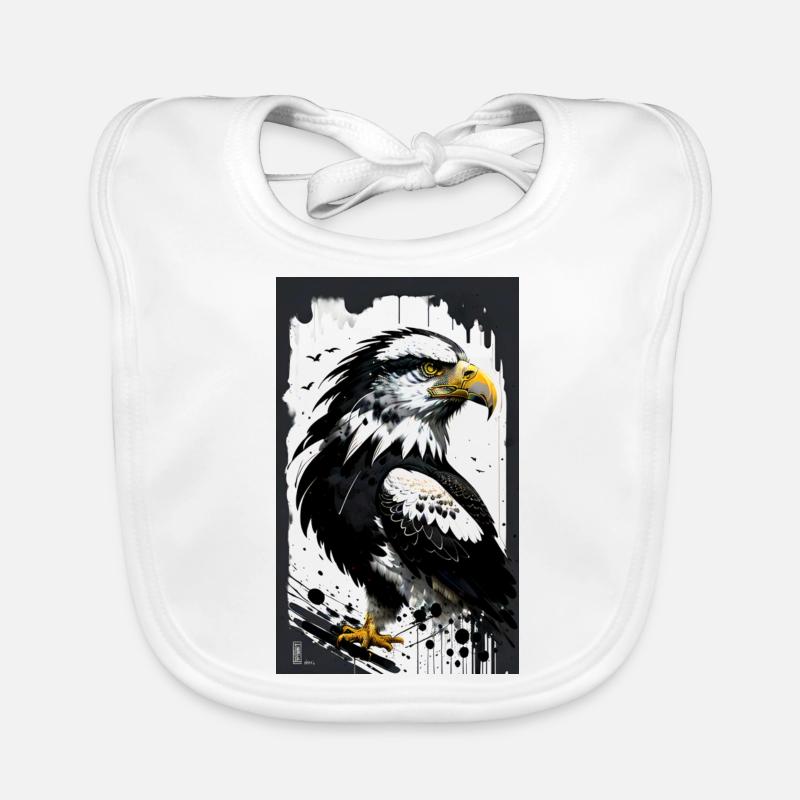 Aigle majestueux Bavoir bio Bébé