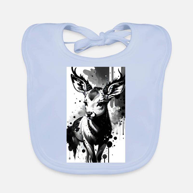 Adorable Deer Organic Baby Bibs
