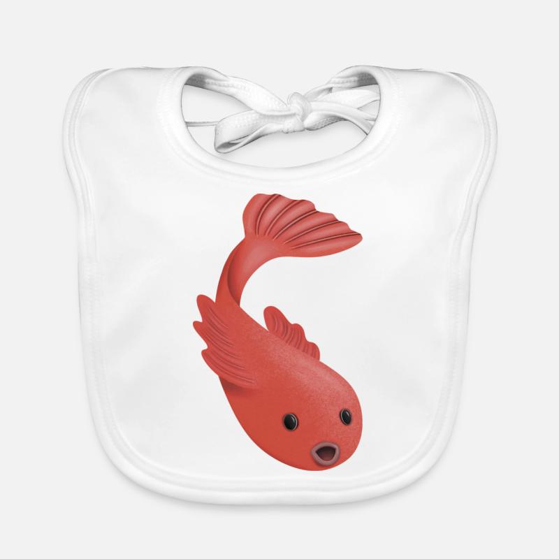 goldfish Organic Baby Bibs