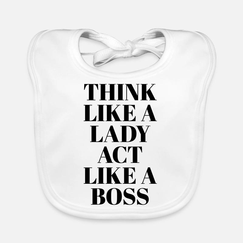 Think like a Lady Organic Baby Bibs