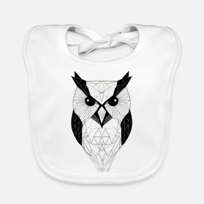 Eule Baby Bio-Lätzchen