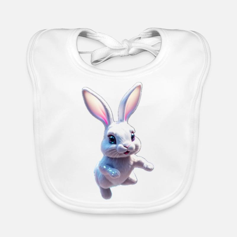 Rabbit Cuty Baby Bio-Lätzchen