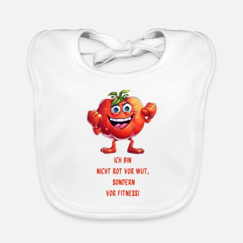 Tommy the Tomato Miracle Organic Baby Bibs