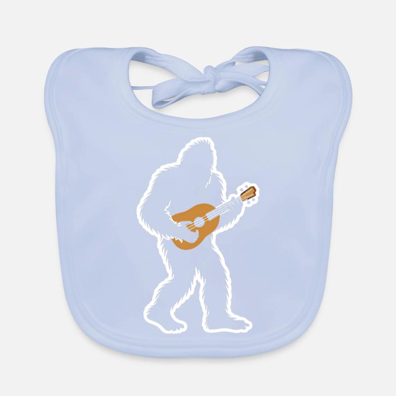 Cadeau pour les amateurs de dulcimer Bavoir bio Bébé