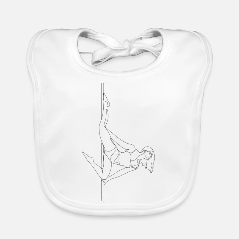 Poledance Russian Fish Baby Bio-Lätzchen