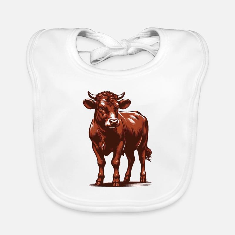 Cattle Organic Baby Bibs