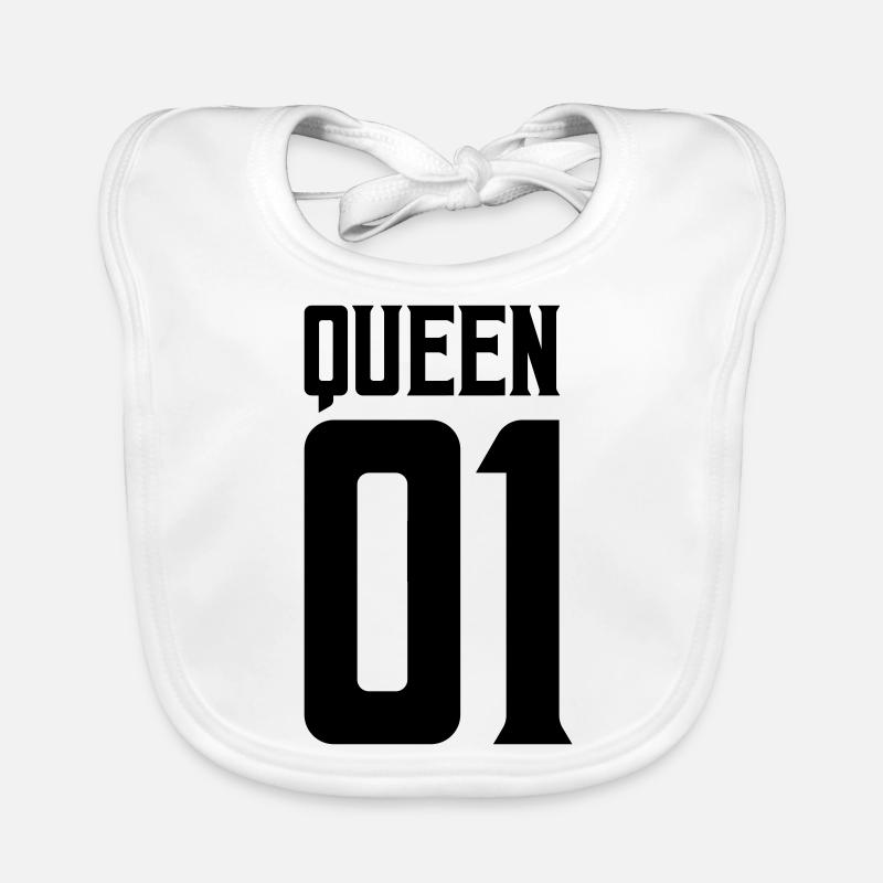 Queen 01 Organic Baby Bibs