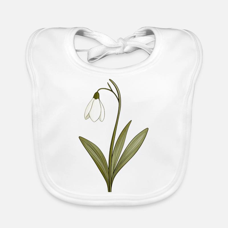 Snowdrop Organic Baby Bibs