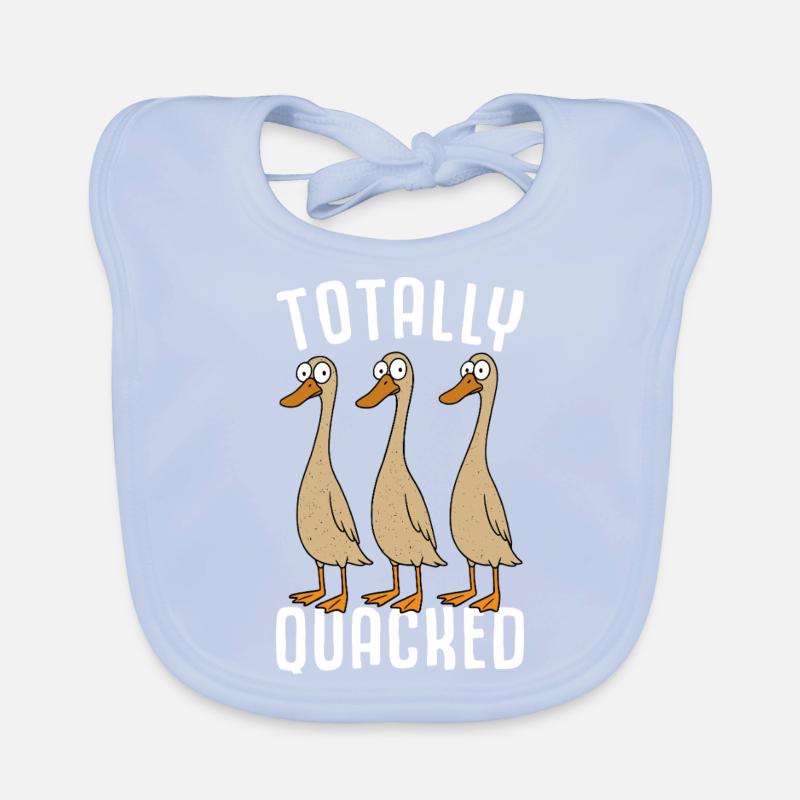 Canards Canards Canards Éleveurs de canards Canards d’élevage Canards Bavoir bio Bébé