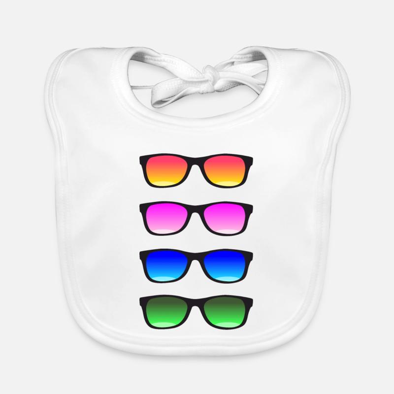Sonnenbrille! Baby Bio-Lätzchen