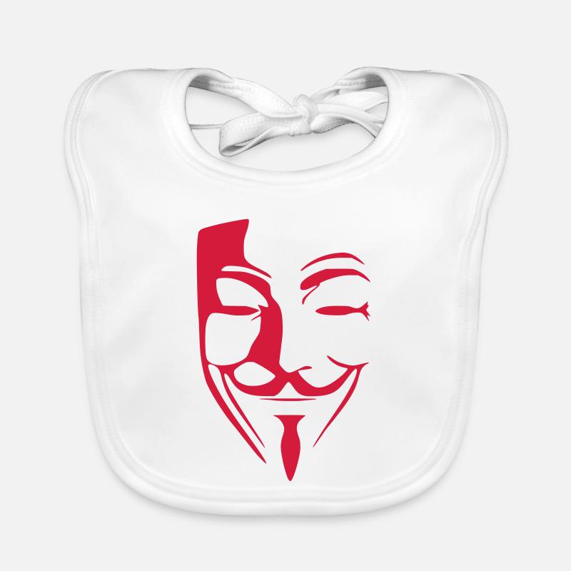 Anonymous - Baby Bio-Lätzchen - Weiß