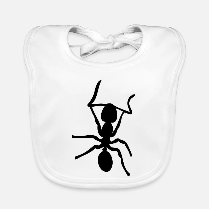 Ant - Insect - Ants Organic Baby Bibs