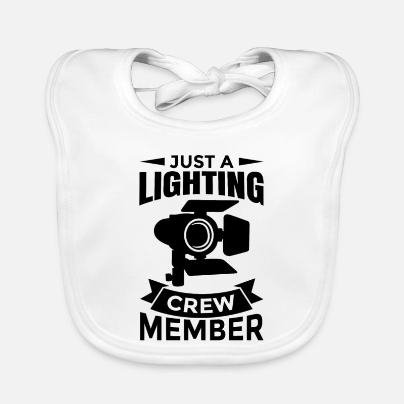 Direction de l’éclairage Bavoir bio Bébé