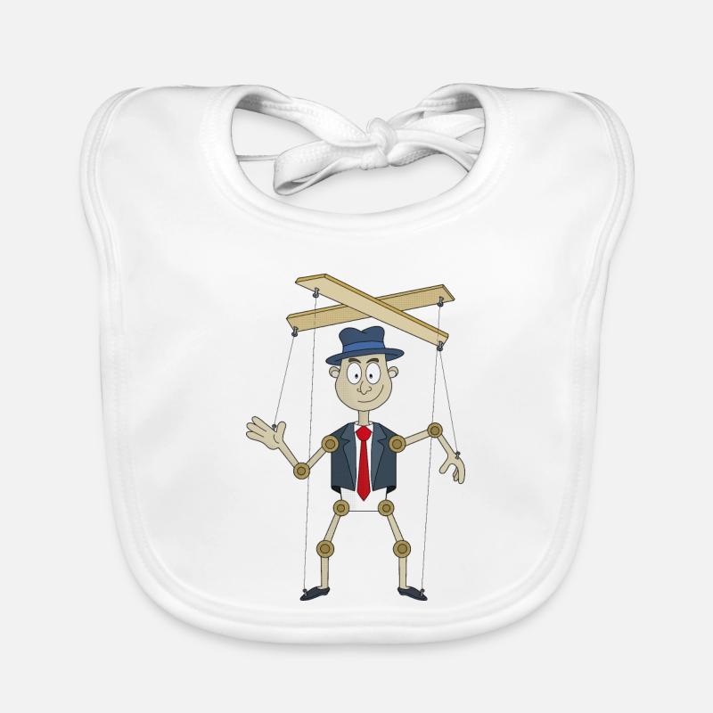 A fun puppet Organic Baby Bibs