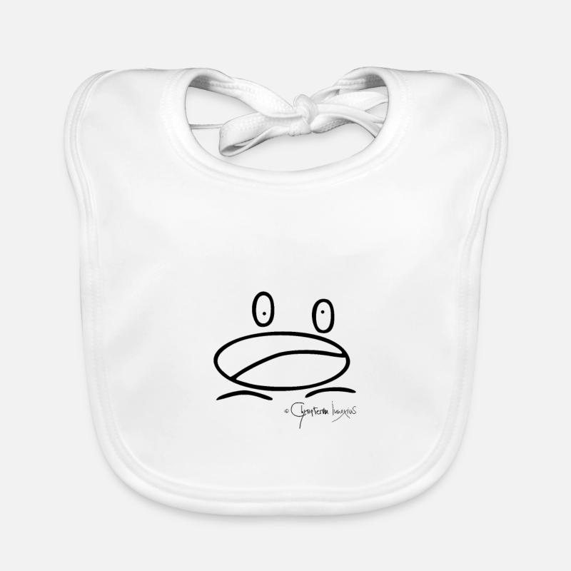 Frogmini - Ranunculus Oophagus Organic Baby Bibs