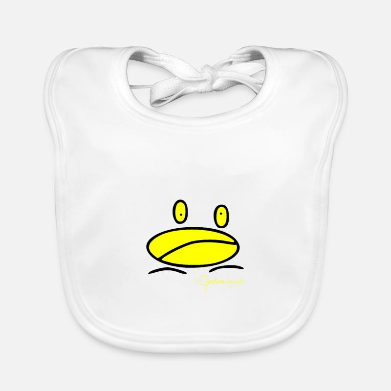 Froschmini - Ranunculus Oophagus Baby Bio-Lätzchen