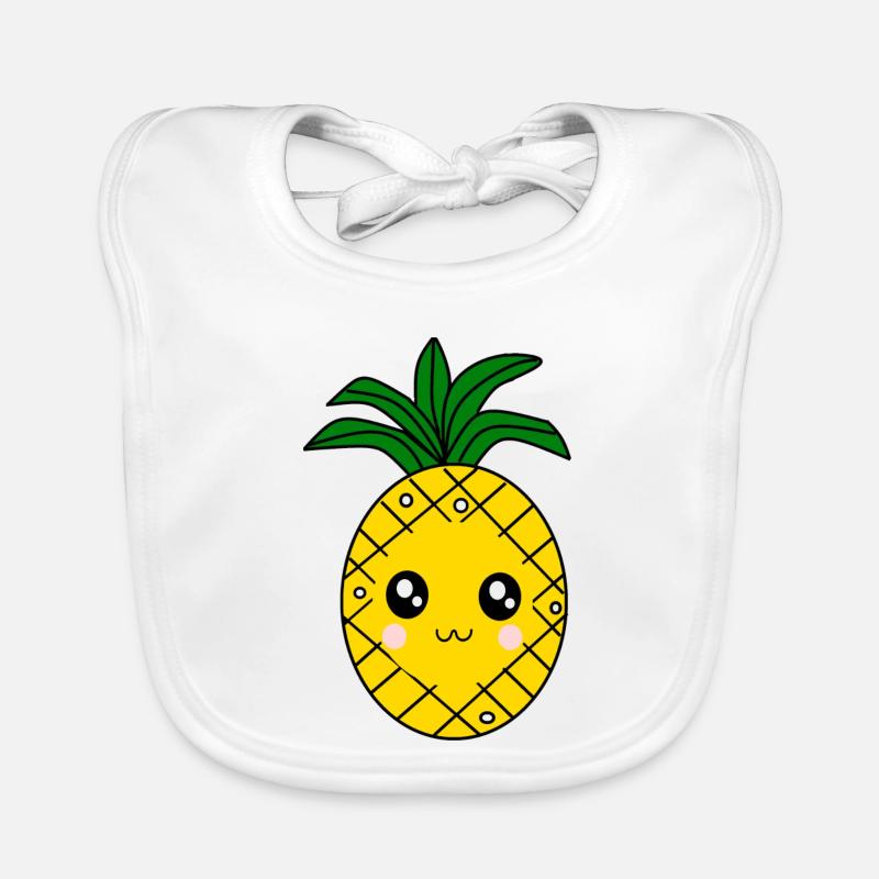Carnival, Carnival, Costume, Pineapple Organic Baby Bibs