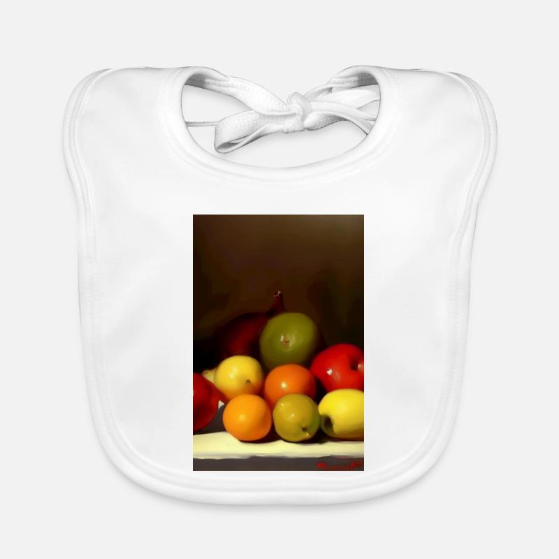 Früchte Baby Bio-Lätzchen