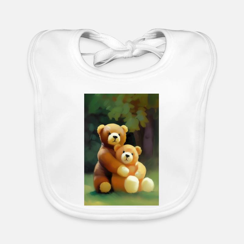 Teddybär Baby Bio-Lätzchen