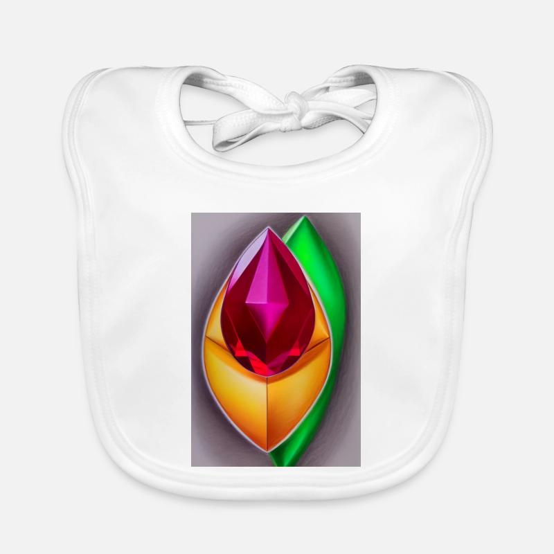 Gemstones Organic Baby Bibs